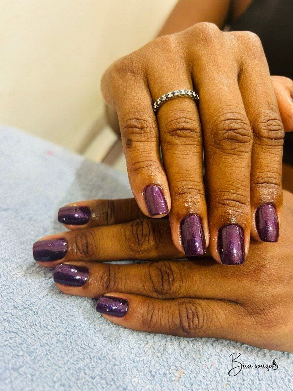 Esmaltação vinho